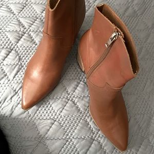 Brown Steve Madden booties
